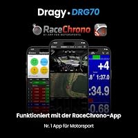 Neues GPS-basiertes Leistungsmessgerät, bis zu 25 Hz GPS-Rundentimer, Motorrad-Video-Overlay, verbessertes UBLOX-Hochleistungs-Modul der 10. Generation, USB-Typ-C-Ladeanschluss (DRG70-C) – Ansicht 3