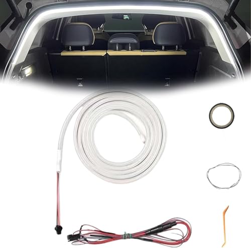 Striscia di luce del bagagliaio per auto a flusso dinamico,