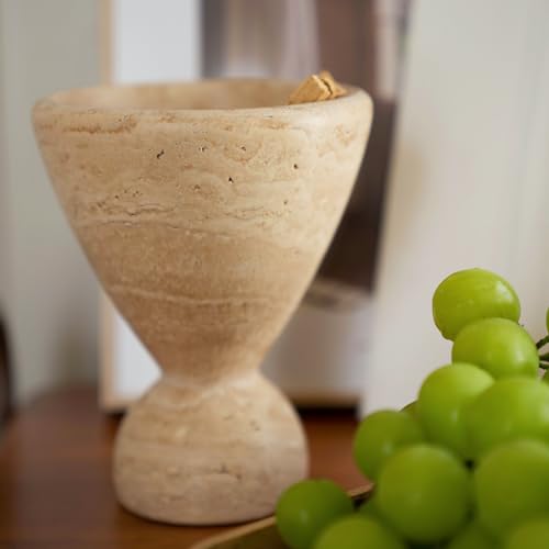 Dimdraw WW-O04-010101 Wild Works Vintage Travertine Cave Stone Incense Mid-Ancient Minority Abstract Geometric Ornament Home Decor Indoor thumb #7
