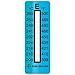 Digi-Sense Irreversible 9-Point Vertical Temperature Label, 400-500F/204-260C; 25/Pk