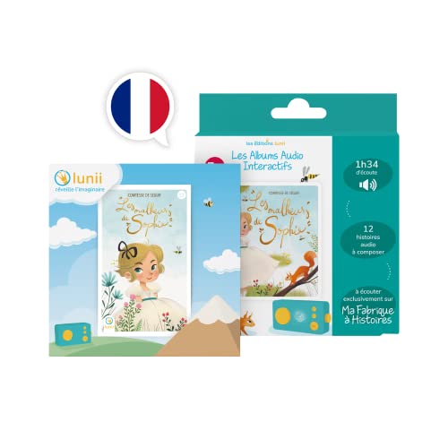 Lunii - Coffret Les Malheurs de Sophie - Livre Audio interactif dès 7 Ans à écouter sur Ma Fabrique à Histoires Cover