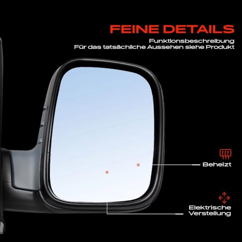 Miroir d'angle mort pour VW Transporter rétroviseur droit