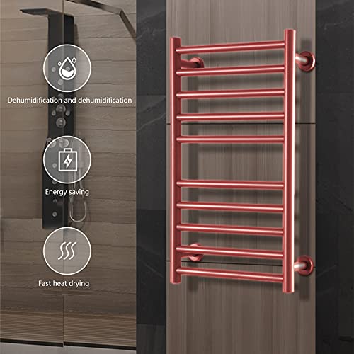 Toallero Calefaccionado de Acero Inoxidable con 10 Barras Inteligente de Pared 5