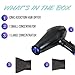 Aria Beauty Ionic Addiction Hair Dryer, Lightweight & Quiet, Mega Ion Generator, Powerful AC Motor, Shiny & Frizz-Free Results, Ultra-Long Cord