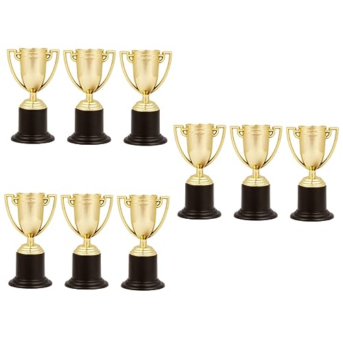 Didiseaon 9 Pcs Copo Troféus Prêmio Dourado Troféu Infantil