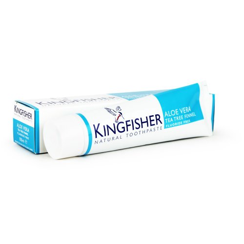Kingfisher Aloe Vera Tea Tree Fennel Fluoride Free Toothpaste 100ml