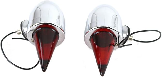 Torpedo Bullet Lamp Set Chrome