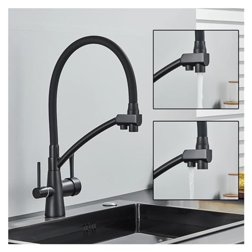 Grifo de cocina extraíble para fregar con comodidad y beber agua pura al instante 5