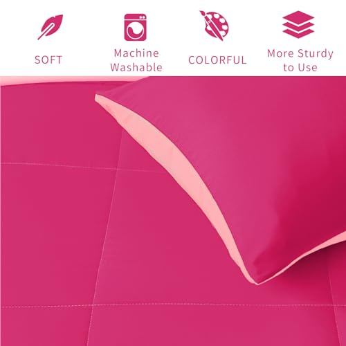 Exclusivo Mezcla HPK-8888 Lightweight Reversible 3-Piece Comforter Set All Seasons thumb #5