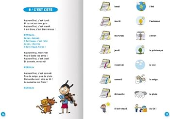 Hardcover Chante et découvre le Francais - Livre + CD (French Edition) [French] Book