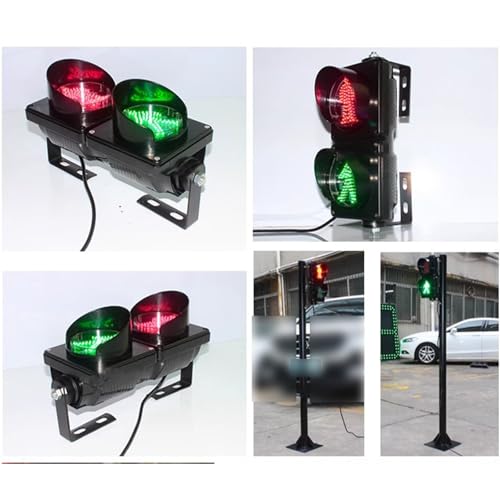 Señal de tráfico LED con mando para proteger cruces de peatones oscuros 7