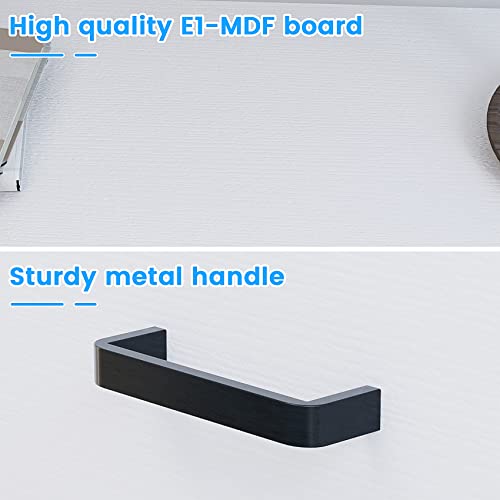 Bigbiglife Wood Dresser For Bedroom, 6 Drawer Double Dresser With Metal Handles, Sturdy And Modern Chest Of Drawers (White) #TOP3