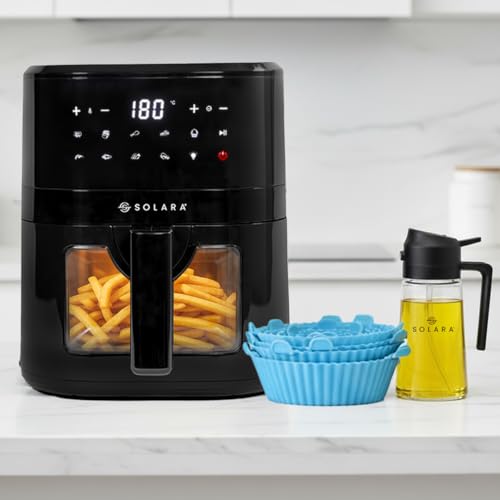 SOLARA Air Fryer 4.5L with Accessories Pack of 6 - Image 2