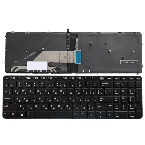 Clavier pour ordinateur portable HP 450 G3 rétroéclairé noir version RU