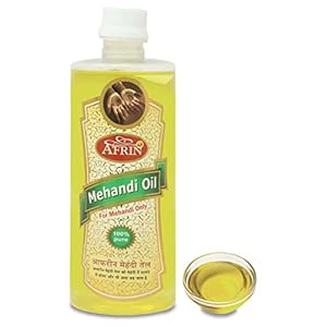 AFRIN Henna Mehandi Oil For Making Mahendi cones Used for Making Mahendi Cone |Mahendi Cone Making Oil| Cone Making Oil - 500 ml