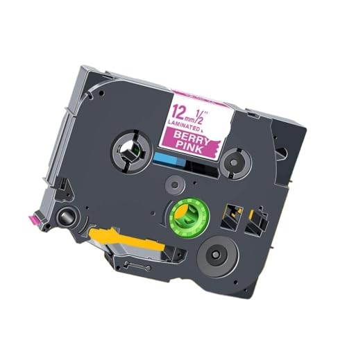 1PCS 12mmԂ~l[Vxe[vJZbgJ[gbWTZ435 PT-H110x[J[Ɠl̃fƌ݊(White on Berry Pink)