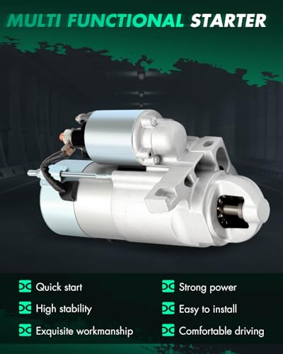 Image of SCITOO Starter Motor fit for Chevrolet for Camaro 1998-2002,for Chevrolet for Corvette 1997-2004,for Chevrolet for Silverado 2500 1999 Replacement Starter SDR0042