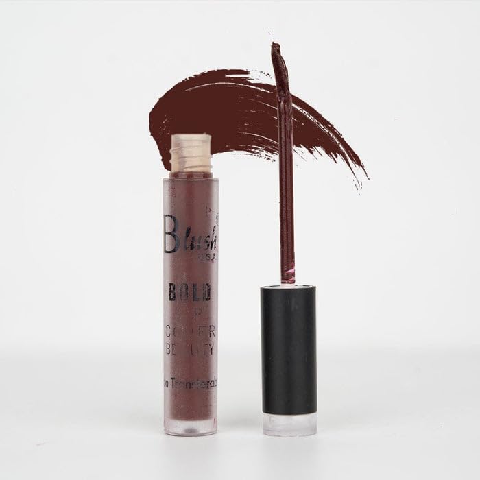 Nine Blush Liquid Lipstick - 6ml | Radiant Finish, Smooth Application, Long-Lasting, Nourishing Hydration-image-33