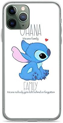 Bergain Phone Case Ohana Means Family Stitch Compatible with iPhone 11 Funny Accessories Drop