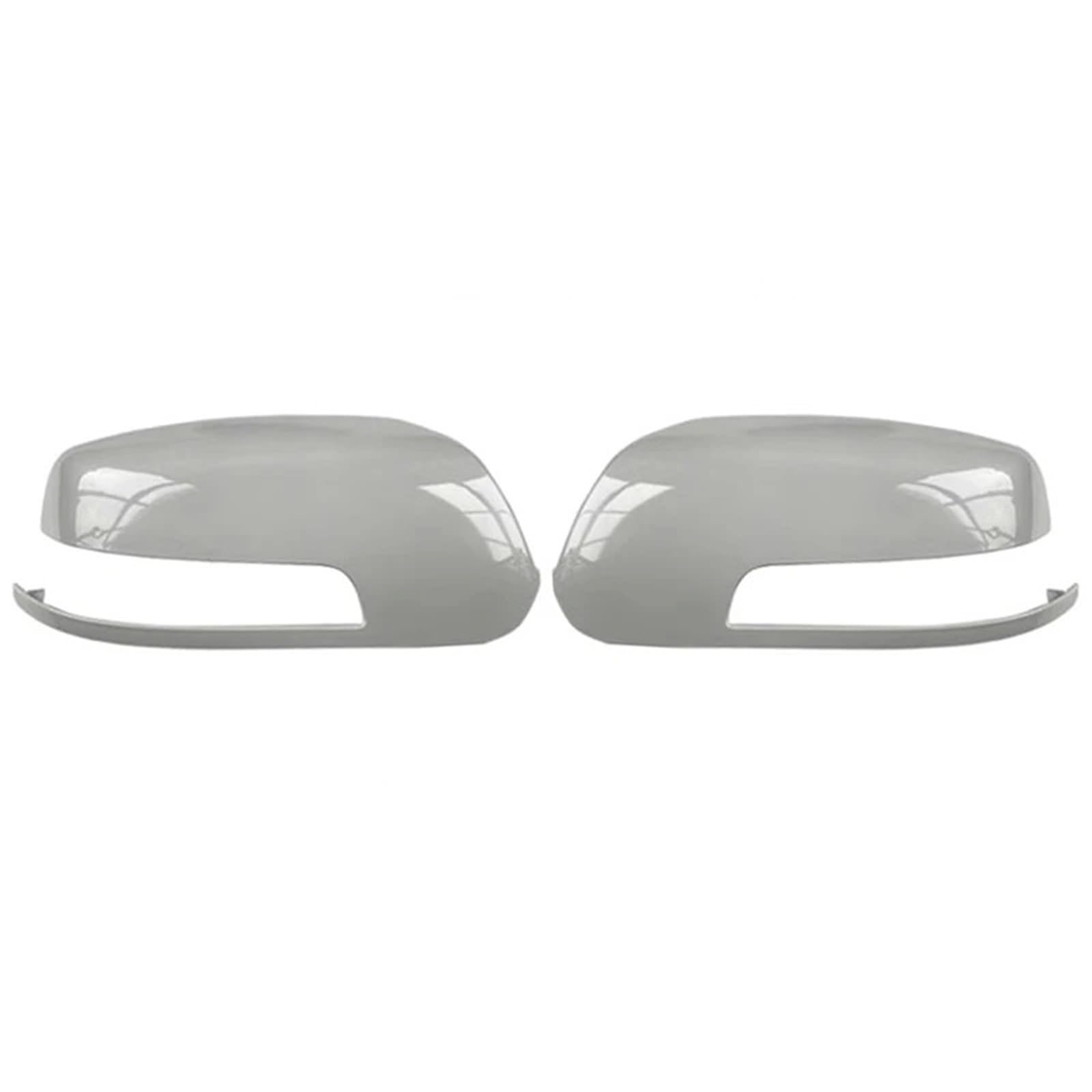 Couvercle de rétroviseur blanc 2 pièces pour Sorento 2009-2014 avec cadre de clignotant d'aile