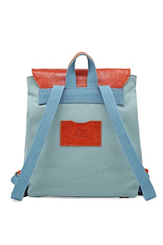 TSD Brand Valley Trail Coated Canvas Backpack4