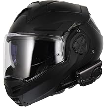 LS2 Helmets Advant X Modular Helmet with Preinstalled Sena 60S Mesh Bluetooth Headset