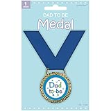 Amscan Delightful Dad To Be Medal of Distinction Baby Shower Party Novelty Favors, 2