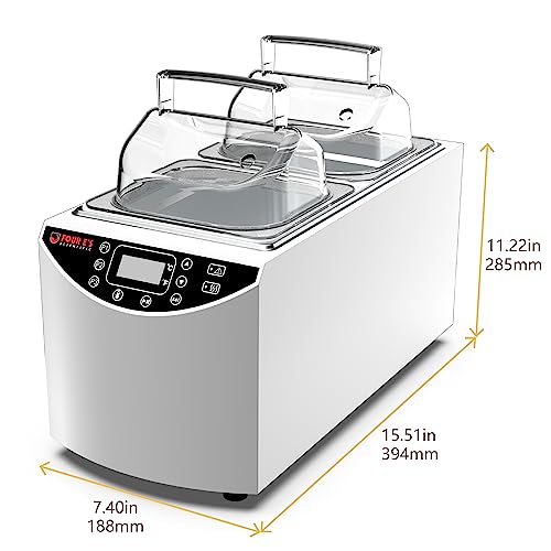 4E's Usa Lab Water Bath - Digital 5 Liter Laboratory Electric Water Bath With Precise Temperature Control, Double Safety Features, And Easy To Read Led Display, Model Wb201 #TOP5