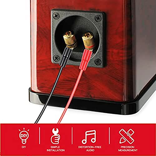 MEIRIYFA Conector Y Spade 8 Piezas Oro Bifurcado miniatura 6