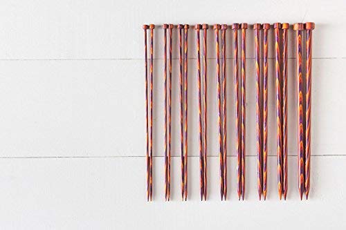 Knit Picks Straight Single Point Wood Knitting Needle Set Us 4-11 (Radiant 10") #TOP5