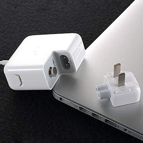 BEYEE Travel Charger Converter US Duck head Plug, Spare Connector for iPod, iPhone,iPad Tablets, Macbook AC Power Adapter (2xUS Plug)