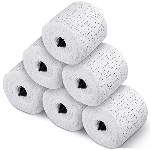 Heentan 6 Rolls Plaster Strips Plaster Gauze Bandages Blank Cloth Wrap Rolls for DIY Hobby Crafts Belly Cast Body Molds Mask Making Scenery Art(2 x 106 Inches)