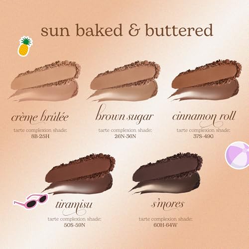 Image of tarte macaron sculpt & bronze duo - 2-in-1 Cream + Baked Powder Bronzer, Contour Powder Face Makeup, Peptides and Hyaluronic Acid Hydrates & Plumps, vegan & cruelty-free