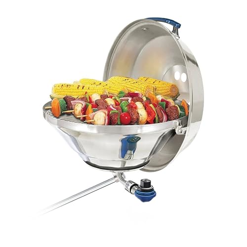Magma A10-215 Marine Kettle Portable Gas Grill - Stainless