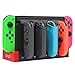FASTSNAIL Chargeur Compatible avec Nintendo Switch Manette &Switch OLED, Station de Charge Compatible avec JoyCon avec Indicateur de Charge