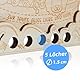 Giftota Geldgeschenk zur Taufe mit Umschalg, Arche Noah Taufe Geschenk Holz, Taufgeschenke Jungen, Taufgeschenke für Mädchen, Geldgeschenke Verpackung Taufe