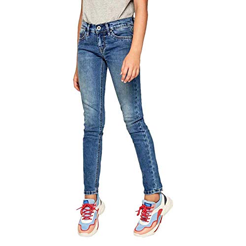 Pepe Jeans PIXLETTE vaqueros para niñas en denim azul clásico con bolsillos 3