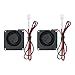 Bisofice Ventilador sin escobillas Ventilador de refrigeración 40 * 40 * 10mm DC 24 V 2 cables con terminal de 2 pines Compatible con Anet ET4 ET4X ET4PRO Impresora 3D Extrusora Hotend, 2 piezas
