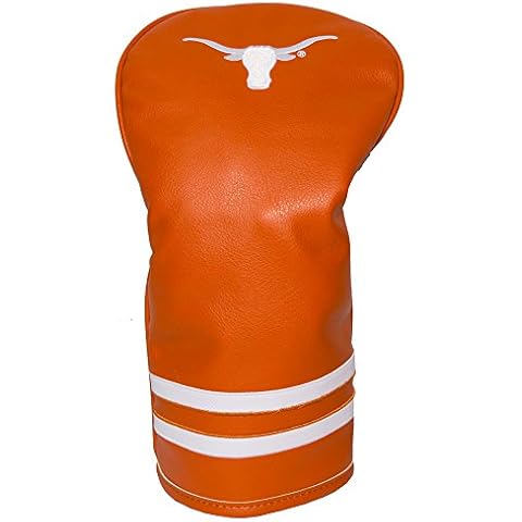 Team Golf NCAA Texas Longhorns Vintage Driver Golf Club Headcover, Form Fitting Design, Retro Design & Superb Embroidery Cover