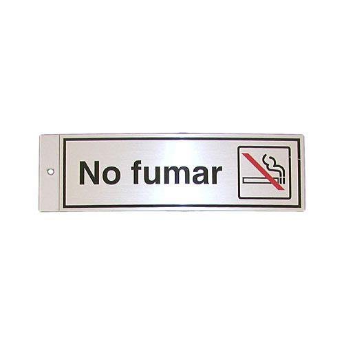 Rotulauto - Silueta Aluminio No Fumar 022