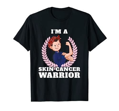 Skin Cancer Melanoma Awareness Warrior Camiseta