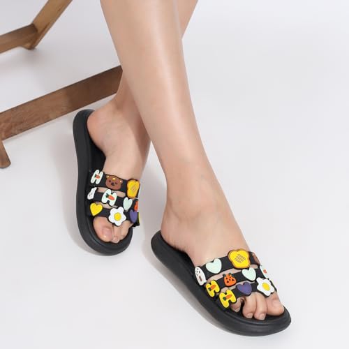 Image of TRASE Trendy And Comfortable Soft Flip Flops Stylish Slippers For Woman | Lightweight Flats | Flexible And Durable | Waterproof Daily Use Women Slippers