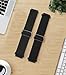 TUCOMO 2 Pack Braided Stretchy Nylon Watch Bands Compatible with Garmin Venu Sq/Venu Sq 2/Venu 2 Plus, 20mm Loop Elastic Fabric Straps for Garmin Vivoactive 6/Vivoactive 5 / Vivoactive 3 Women Men