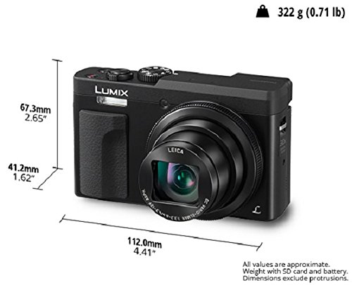 Panasonic LUMIX DC-TZ90 ブラック およびアクセサリ Panasonic DC-TZ90 Camera Black: Amazon.de: Elektronik & Foto