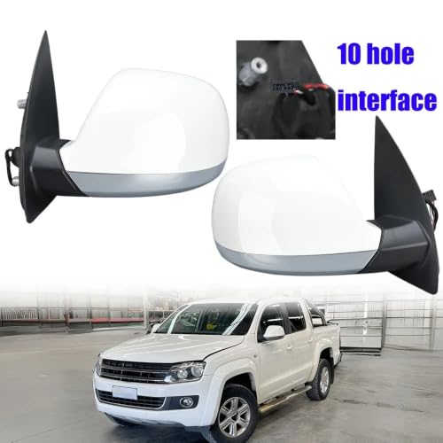 Rétroviseur latéral VW Amarok 2013-2023 manuel pliant miroir d'angle mort - 5