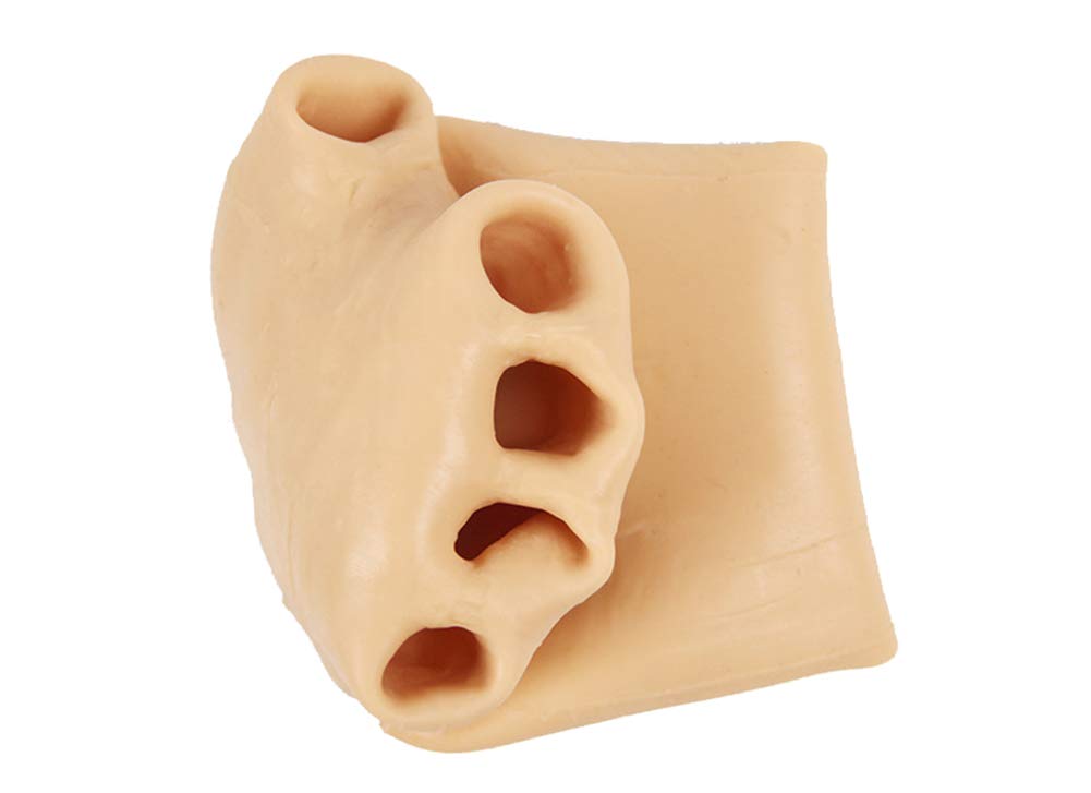 Guantes de Silicona Modelo de Mano Falsa, Modelo Masculino Prótesis de Silicona Piel Artificial Guantes Falsos 1 par