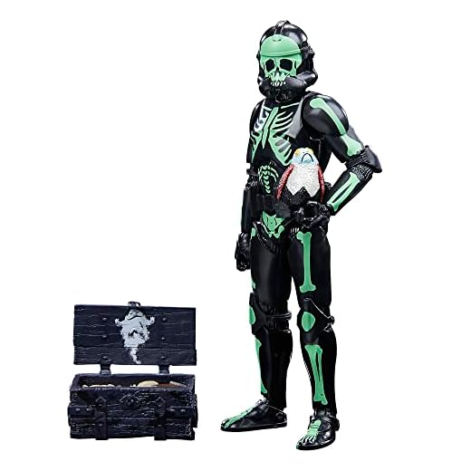 Figura Clone Trooper (Halloween Edition) Star Wars Edición Especial The Black Series 15 cm