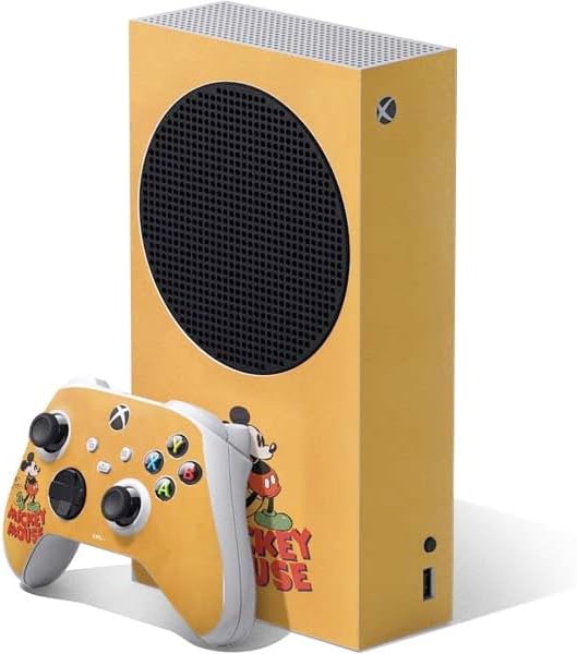 Skinit Decal Gaming Skin Compatible with Xbox Series S Bundle - Officially Licensed Disney Mickey Mouse Walt Disney Classic Character Design