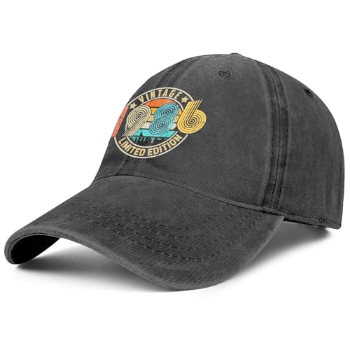 Image of 40th Birthday Gifts for Women Men Her Him 1986 Baseball Cap Hat | Vintage 1986 Baseball Cap Hat 40th Birthday Decorations for Women Men Her Him 40th Birthday Party Favors