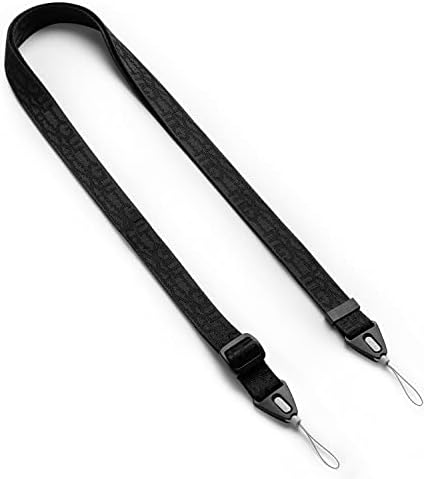 Ringke Lanyard Shoulder Strap, Universal Neck Crossbody Strap Designed for iPhone/Galaxy/Android Cell Phone Case, Digital Camera, DSLR, USB, Keys, ID - Lettering Peacock Green